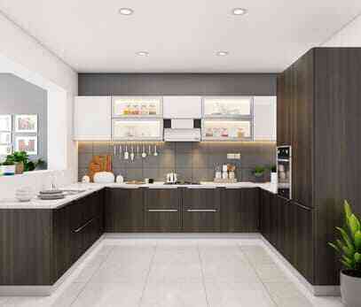 U Shaped Kitchen