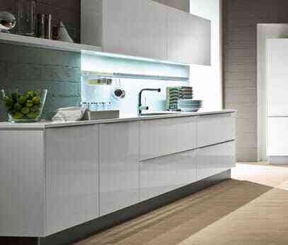 Inline Shaped Kitchen