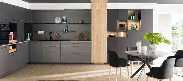 L Shaped Kitchen - 1